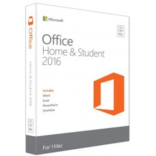 Microsoft Office Mac Home Student 2016 Medialess - FPP - NEW!!